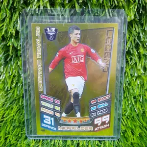 Kartu bola Cristiano Ronaldo MU Topps Match Attax 2012/13 Legend Gold #481