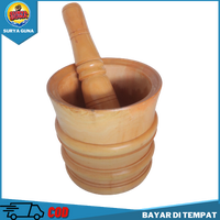 Gambar Lumpang kayu ukuran jumbo alat tumbuk serbaguna ulekan kayu murah dari Suryaguna Store Kab. Tulungagung 4 Tokopedia