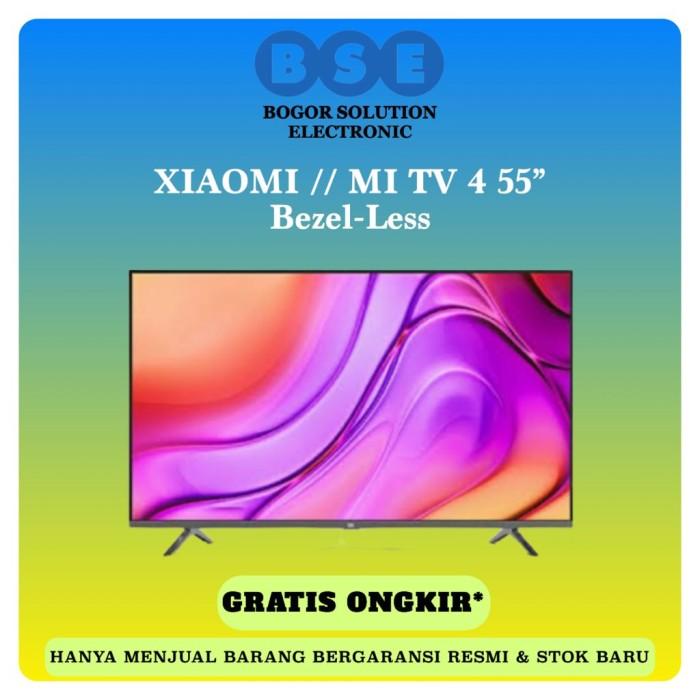 Gambar Android Tv Xiomi 55 Inch Mi Tv 4 55 Xiomi Bezel Less 55 4k Android dari Bogor Solution Electronic Kota Bogor Tokopedia