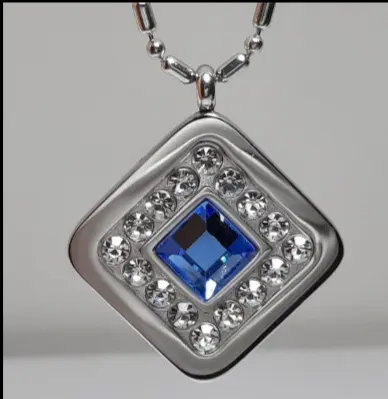 Quantum Safir Kalung Kesehatan Quantum Safir dengan Sertifikat & ID Card Membantu Memperlancar Sirkulasi Darah dan Mencegah Kanker