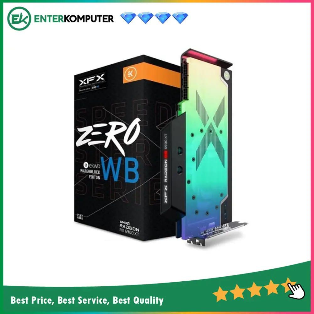 XFX Radeon RX 6900 XT RGB EKWB Waterblock 16GB DDR6 - RX-69XTAWBD9