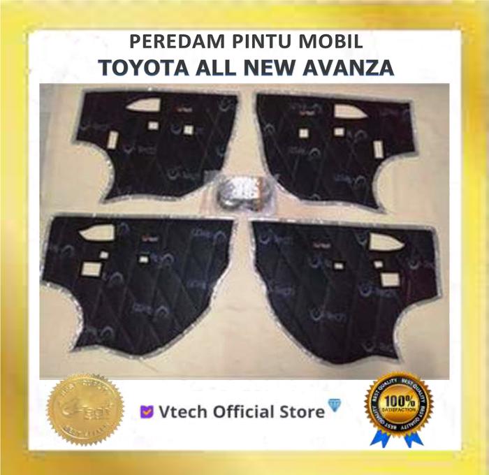 Gambar VTECH Peredam Suara 4 Pintu Toyota All New Avanza 2012-2015 dari Vtech Peredam Authorized Store Kota Bandung Tokopedia