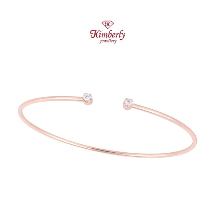 Gambar Gelang Berlian KBG693448 - Kimberly Jewellery - Rose Gold dari Kimberly Jewellery Online Kota Administrasi Jakarta Selatan Tokopedia