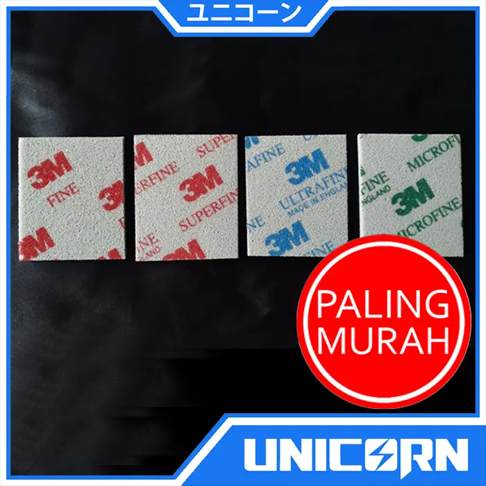 3M Original Sanding Sponge Set For Gundam Model Kit / Amplas Gundam