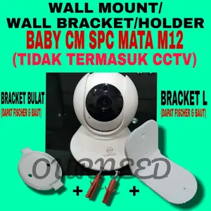 Bracket CCTV Baby Cam SPC Mata M12 Wall Mount Breket Braket Holder