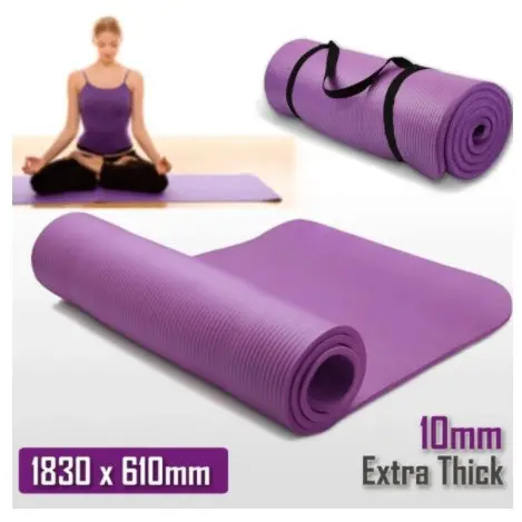 MATRAS YOGA/YOGA MAT/KARPET GYM FITNESS PILATES 10MM 3