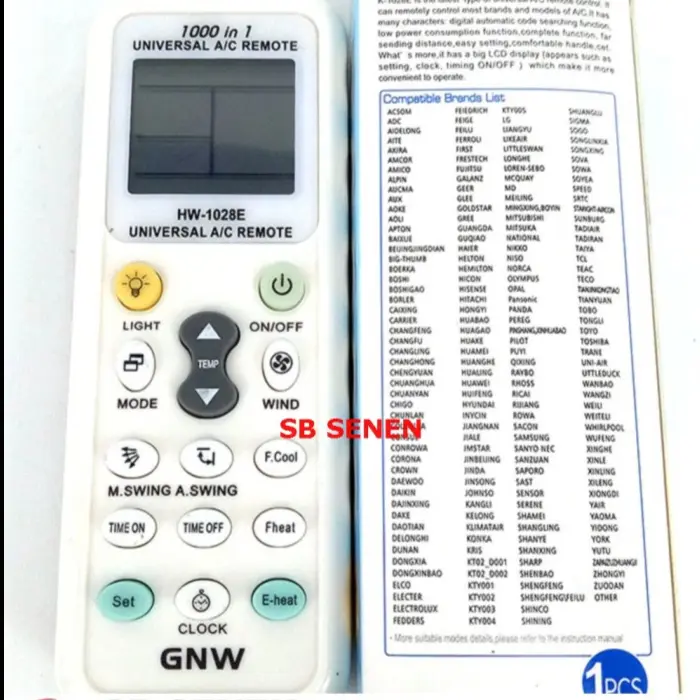 Remote AC Universal/Multi 1