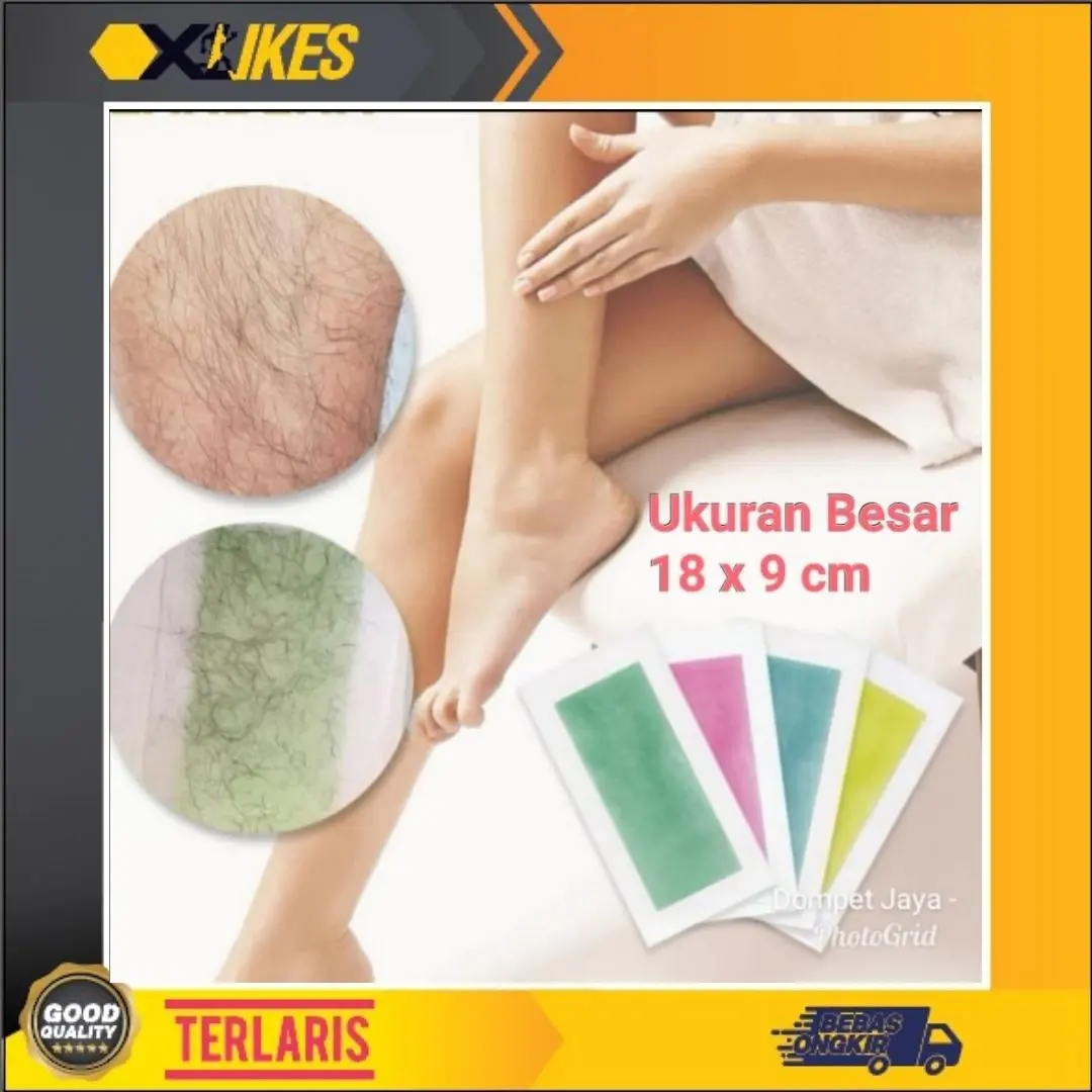 Hair Removal Strip Waxing Strip Paper Wax Paper Wax Pencabut Bulu - Kertas Waxing Wax