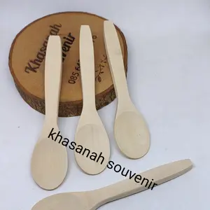 sendok kayu sendok teh bahan kayu