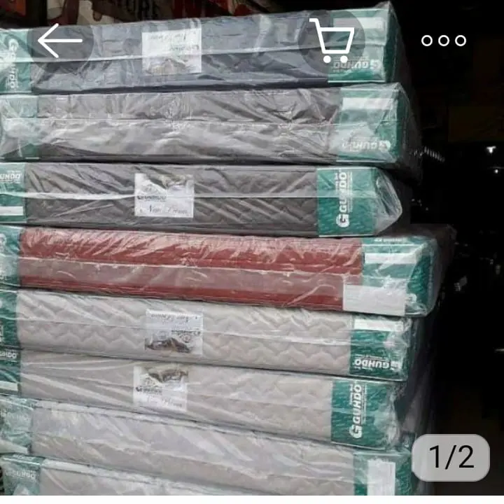 PAKET RANJANG BESI MINIMALIS PLUS KASUR SPRINGBED GUHDO 4