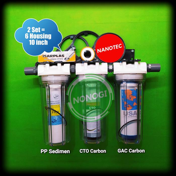 Gambar Paket saringan air 2 set gojek (keruh berbau kaporit,bau tanah) dari Urwatul Wutsqa Kota Administrasi Jakarta Timur Tokopedia