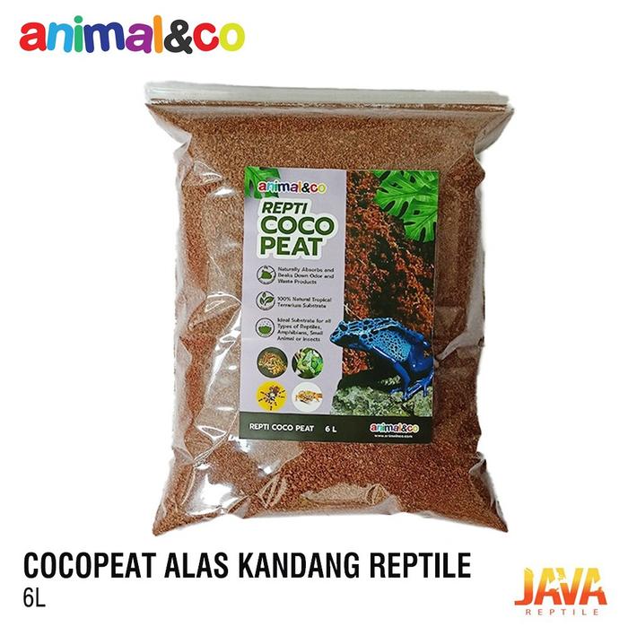 Gambar Animal&co Cocopeat Substrate Alas Kandang Reptile 6L Forest Torto dari Java Reptile Kota Administrasi Jakarta Selatan Tokopedia