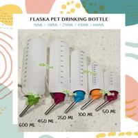 Gambar Flaska Small Pet Drinking Bottle - Botol Minum Musang Kelinci Hamster - 50ml dari Hellopaws.id Kota Administrasi Jakarta Utara 1 Tokopedia