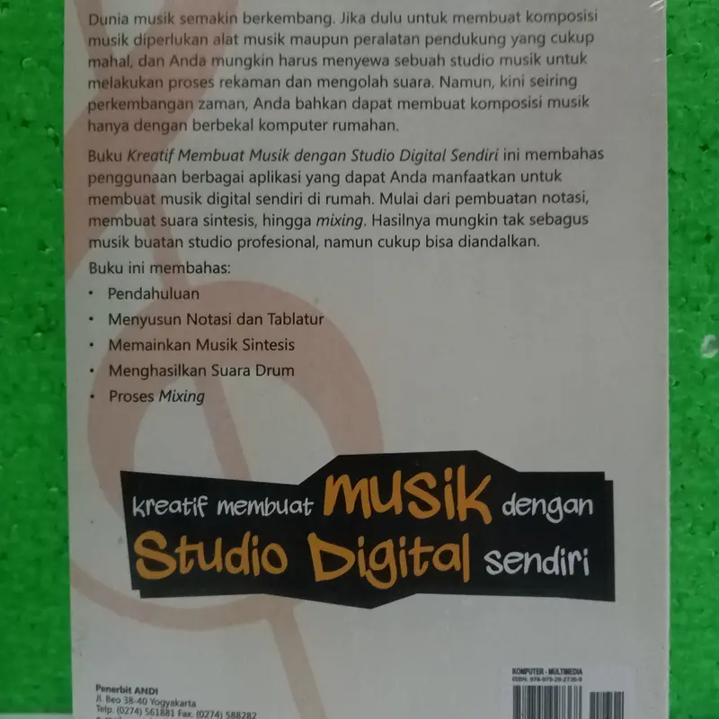 BUKU KREATIF MEMBUAT MUSIK DENGAN STUDIO DIGITAL SENDIRI 1