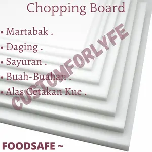 Talenan Plastik Potong Martabak Daging Sayur Buah 1,2x30x40cm CUSTOM