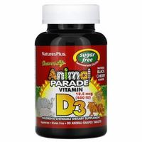 Gambar Natures Plus Animal Parade Sugar-Free Children Vit D3 90caps ORI 100% dari corona online store Jakarta Barat 1 Tokopedia