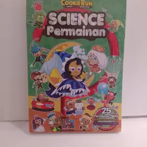 Buku CookieRun Science Permainan | new ori