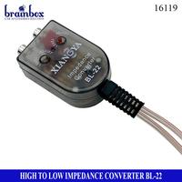 Gambar High to Low Impedance Converter Impedance Adaptor RCA dari Brainbox Car and Home Kota Batam 1 Tokopedia