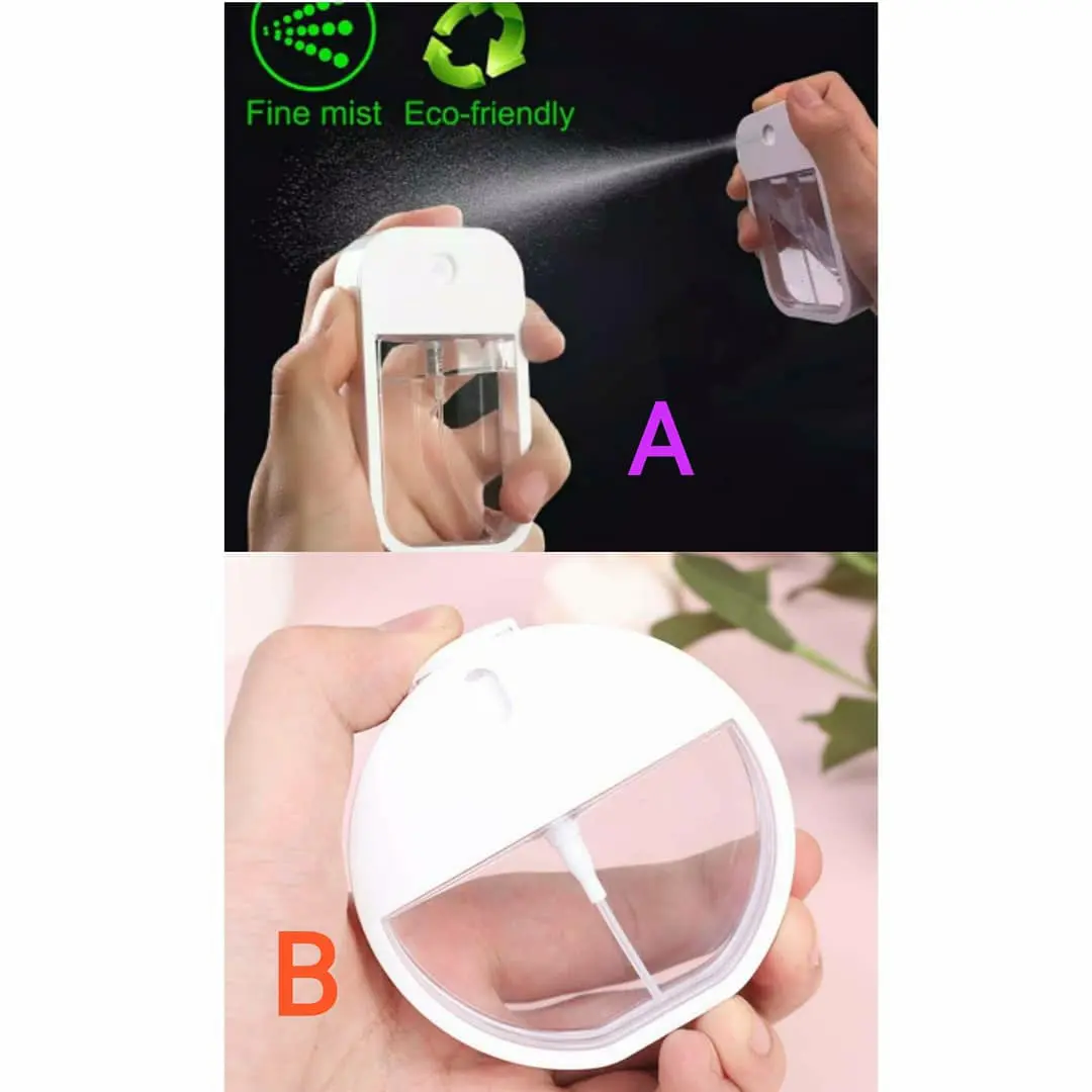 Botol Kosong Spray Card Pocket Bottle Lucu Unik Simple Praktis Travel
