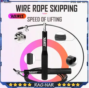 AOLIKES 3203 Professional Skipping Crossfit Speed Jump Rope Boxing Gym