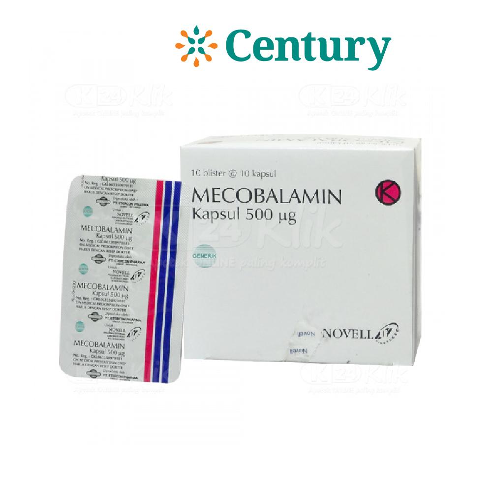 MECOBALAMINE NOVELL 500 MCG STRIP 10 KAPSUL