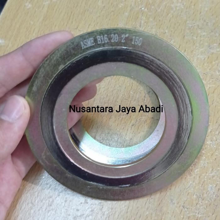 Packing Besi Swg Jual SWG / Spiral Wound Gasket Carbon Steel / CS / Besi Ansi 150 2 ...