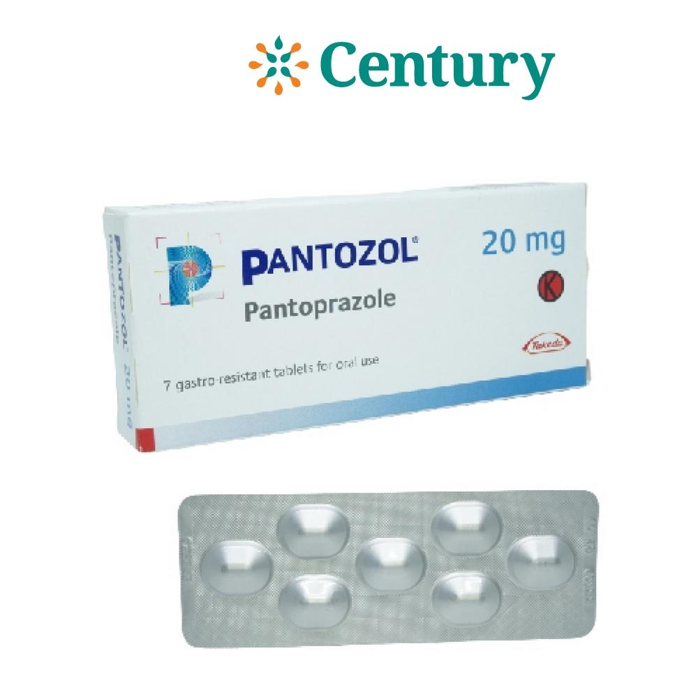 PANTOZOL 20 MG BOX 7 TABLET