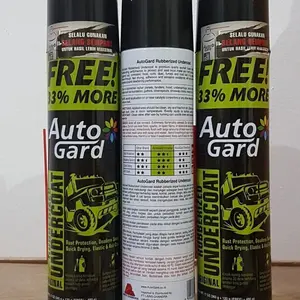 Autogard Rubberized Undercoat Flinkote Semprot Peredam Suara AntiKarat