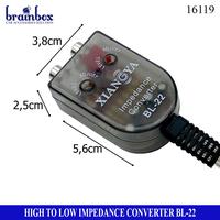 Gambar High to Low Impedance Converter Impedance Adaptor RCA dari Brainbox Car and Home Kota Batam 2 Tokopedia