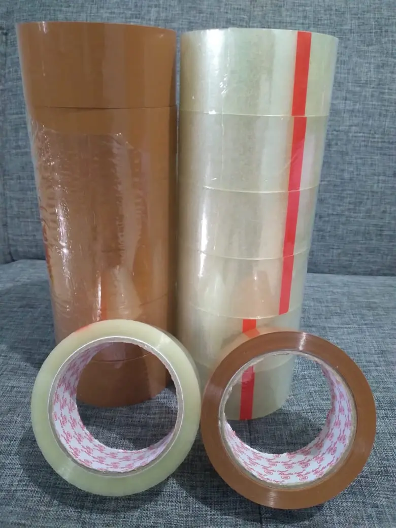 LAKBAN BENING COKLAT 2 INCH x 90 YARD ( 45MM x 90 YARD) SETARA DAIMARU