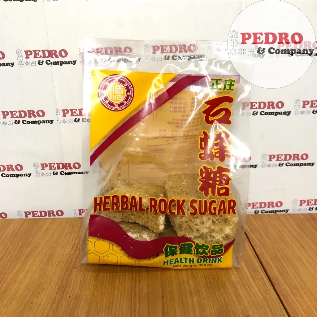 Herbal rock sugar / gula batu madu honey 300 gr - health drink