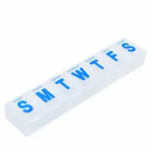 Kotak Obat 7 Hari 1 Minggu Medicine Pill Box Pil 7 Days A Week Case