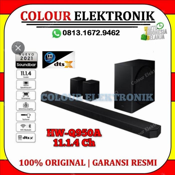 Gambar SAMSUNG HWQ950A SOUNDBAR 11.1.4 Ch DOLBY ATMOS DTS | HW-Q950A NEW 2021 dari Colour Elektronik Kota Tangerang Tokopedia
