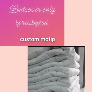 BEDCOVER ONLY KATUN LOKAL(bedcover Aja)