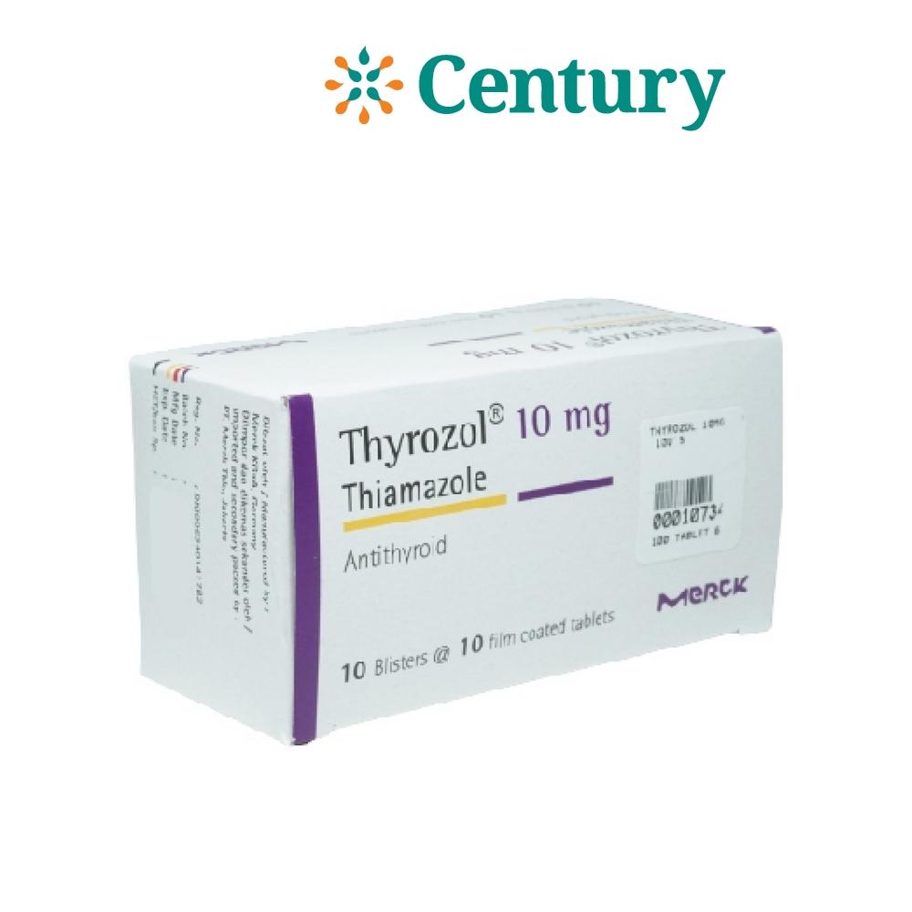 THYROZOL 10 MG STRIP 10 TABLET