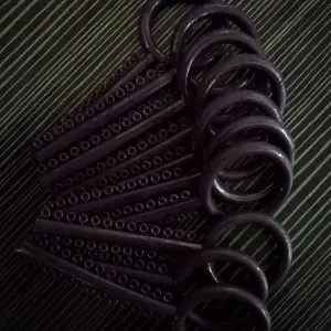 Power O Deep Metalic Purple ISI 10 Stick Karet Behel AO Art Orthodontic Material