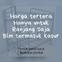 Gambar Ranjang tingkat ranjang susun besi uk. 90x200 Berkualitas dari LancarJayafurniture Kota Tangerang 4 Tokopedia