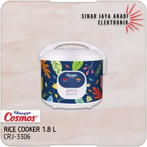 COSMOS Rice Cooker 1.8L - CRJ-3306 [Low Watt]