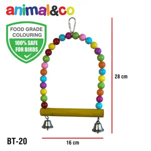 MAINAN BURUNG PARROT ANIMAL AND CO BT 20