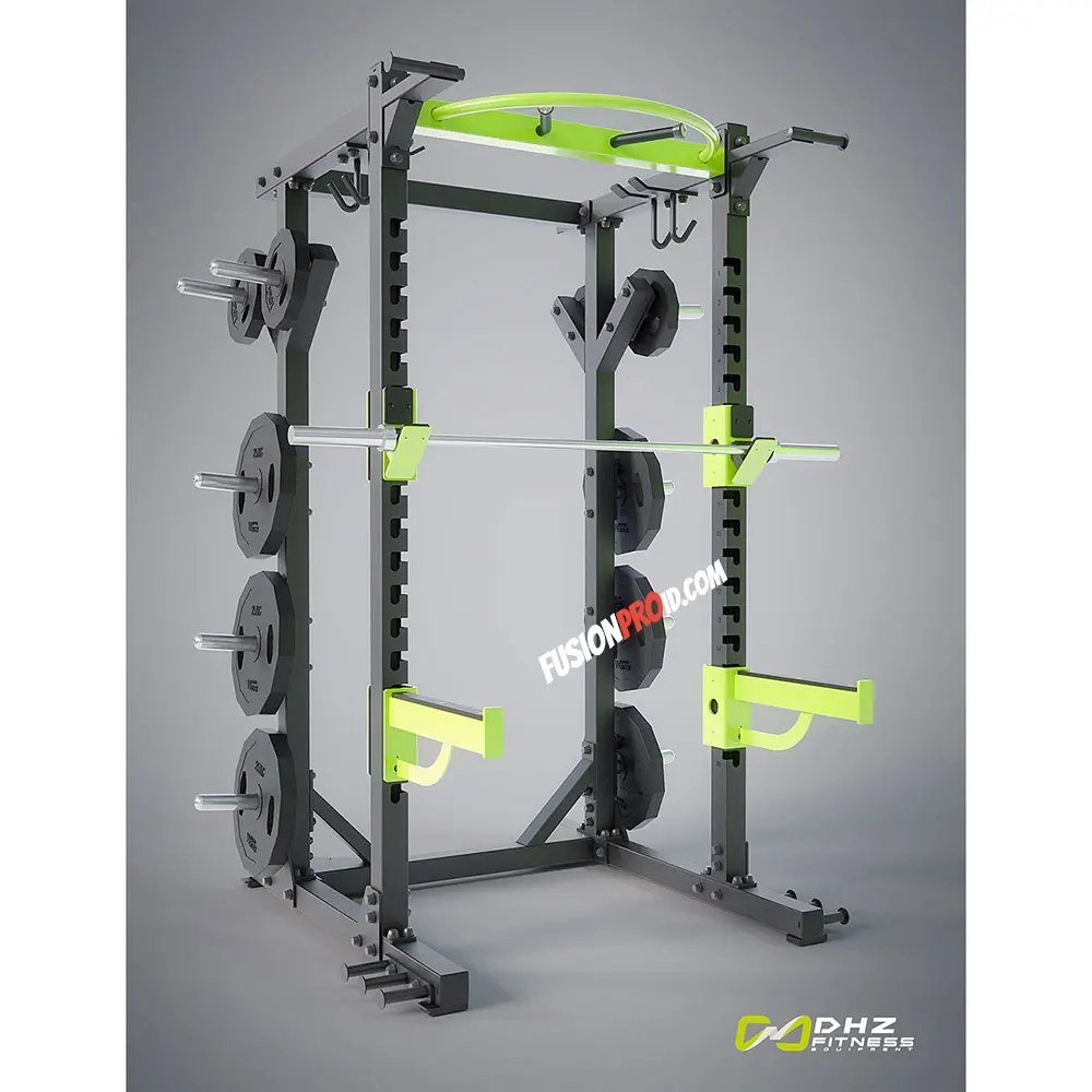 Squat Half Rack DHZ E6221 Stand Penyangga Stick Pull Up Bench Press