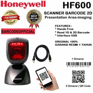 Scanner Barcode Honeywell HF600 2D QR Code E-FAKTUR *PROMO*