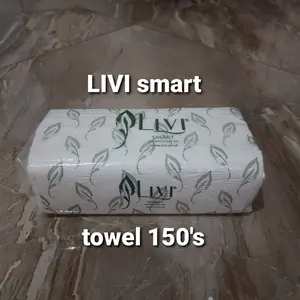 tissue/tissu/tisue wastafel/cuci tanga LIVI SMART multifold towel 150s