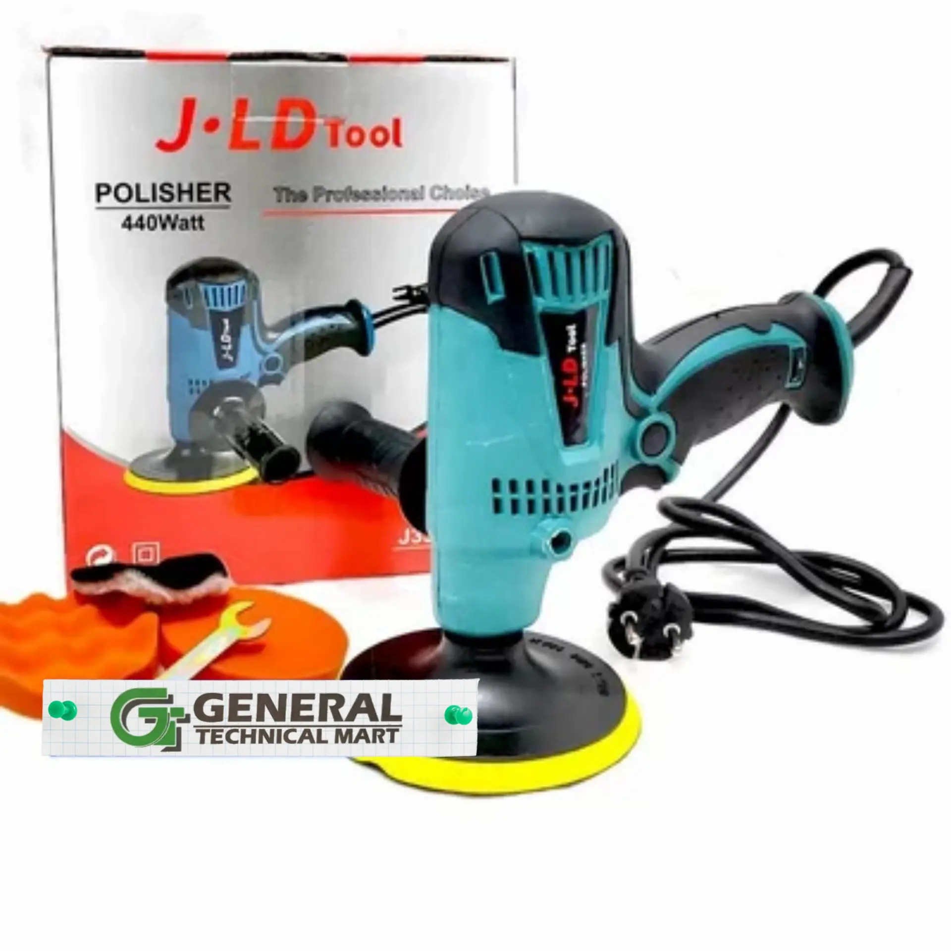 Mesin Poles Mini Uk 5 Inch Polisher J3310 by JLD Tools