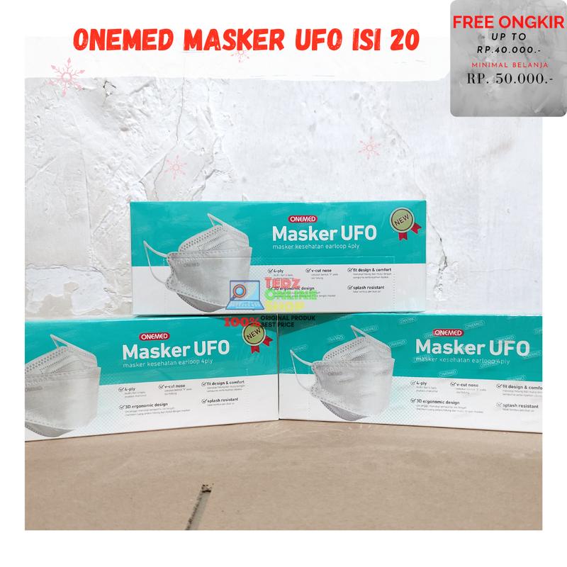 Masker Onemed KF94 / Masker Onemed UFO isi 20 1