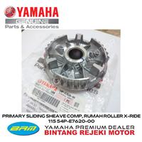 Gambar PRIMARY SLIDING SHEAVE COMP, RUMAH ROLLER X-RIDE 115 54P-E7620-00 dari Yamaha Bintang Rejeki Motor Kab. Bandung 2 Tokopedia