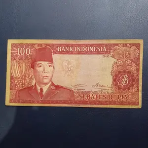 Uang Kuno 100 Rupiah Seri Soekarno 1960