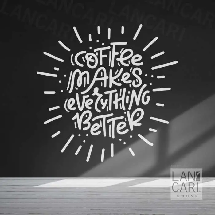 Gambar Sticker Cutting Coffe Everything Dekorasi Restoran Stiker Dinding Kaca - Hitam dari LANCARI Kota Administrasi Jakarta Pusat 4 Tokopedia