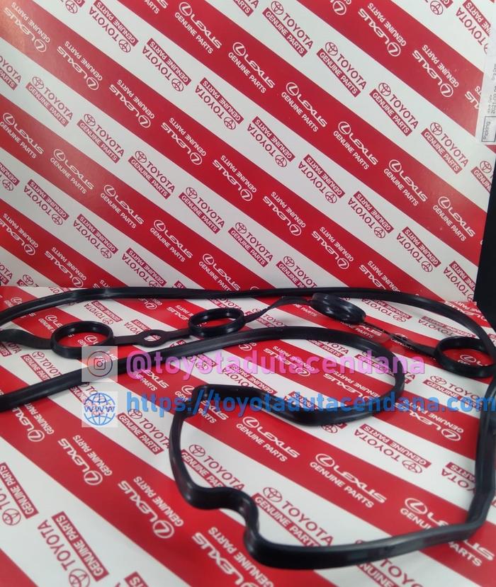 Gambar GASKET COVER VALVE , KARET TUTUP KLEP VIOS, YARIS OLD NEW 11213-0M010 dari toyota duta cendana Kab. Cianjur Tokopedia