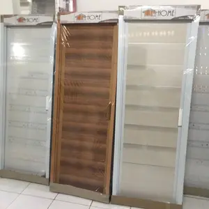 PINTU UPVC E HOME COKLAT PUTIH ABU BAHAN UPVC TEBAL / UPVC TEBAL