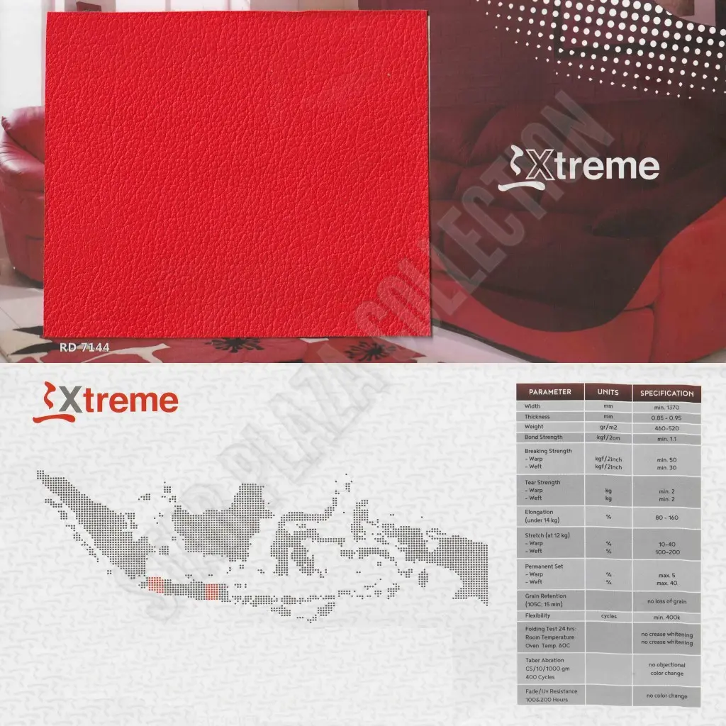 Bahan Kulit Oscar Sofa / Jok / Kursi Sintetis Tebal - Leather Xtreme